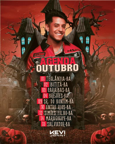 Agenda Outubro Kevi Jonny