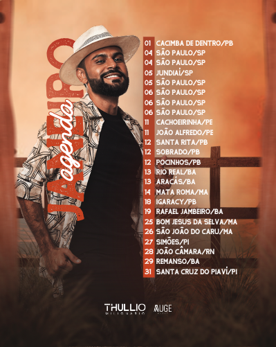 Agenda Janeiro Thulio