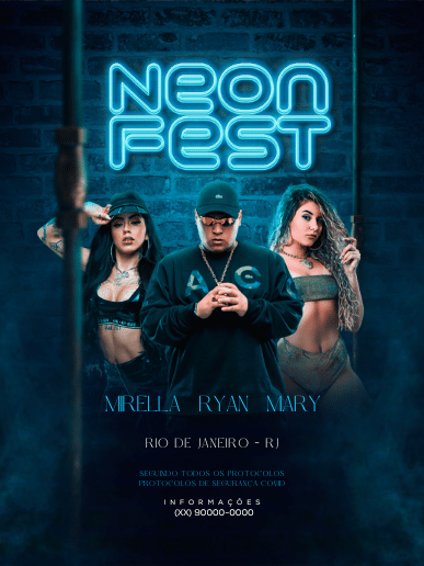 Neon Fest Mirela e Ryan Shows
