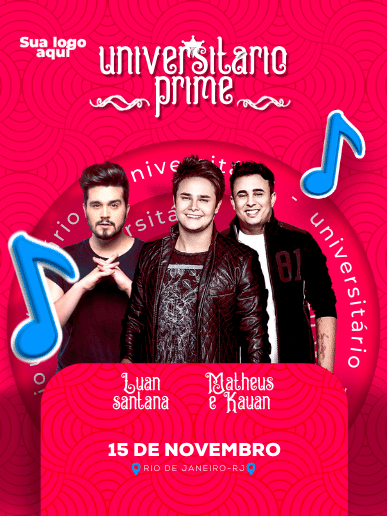 Universitario Prime Luan Santana e Matheus e Kauan